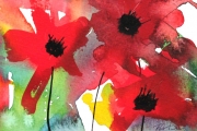 14-050 - Poppies - SOLD