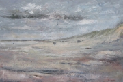14-056 - Kite Surfing at Old Hunstanton - £240 - Oil on Canvas 72x55cm